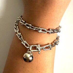 Hardware Link Small Wrap Bracelet